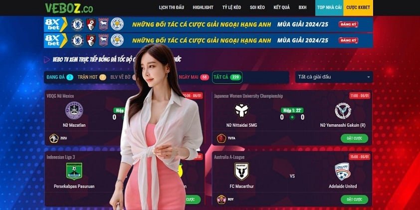 Vebo: Lịch Thi Đấu Bóng Đá (Football Fixtures)